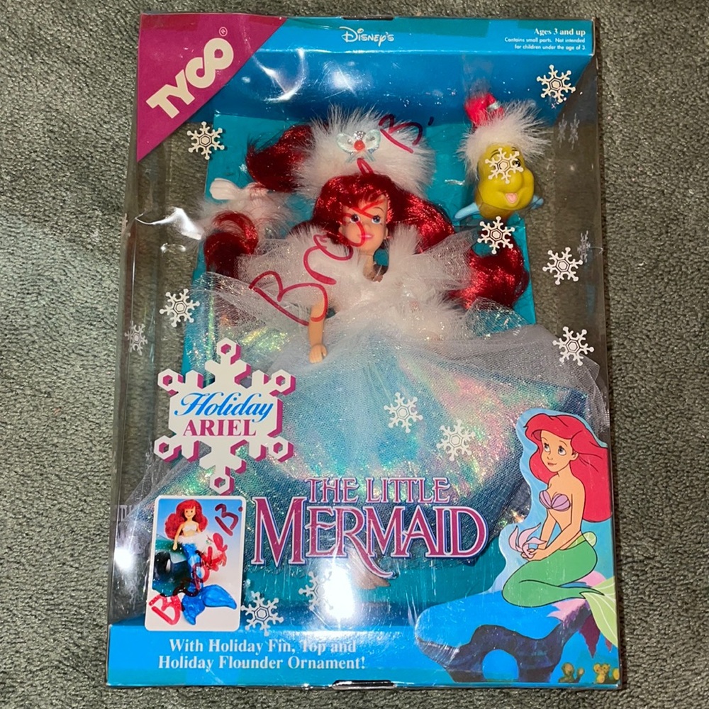 NIB Special Edition The Little Mermaid Holiday Ariel